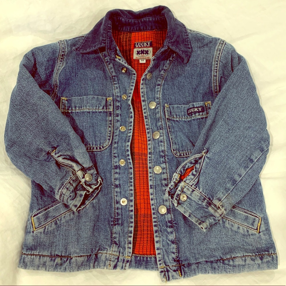 Vintage Lucky Brand kids M Denim Jacket